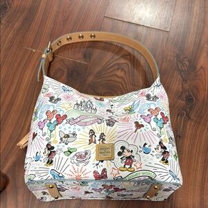 Dooney & Bourke White Disney Shoulder Bag